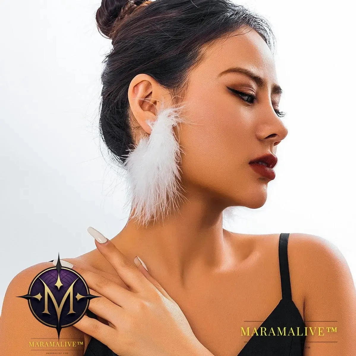 Women's Feather Earrings
