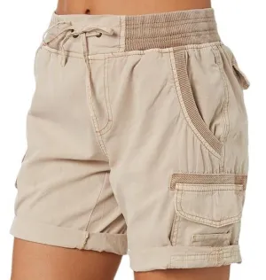 Women's high-waisted casual shorts