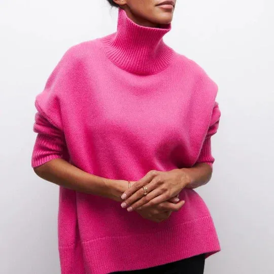 Women's Katrielle Turtleneck Winter Sweater