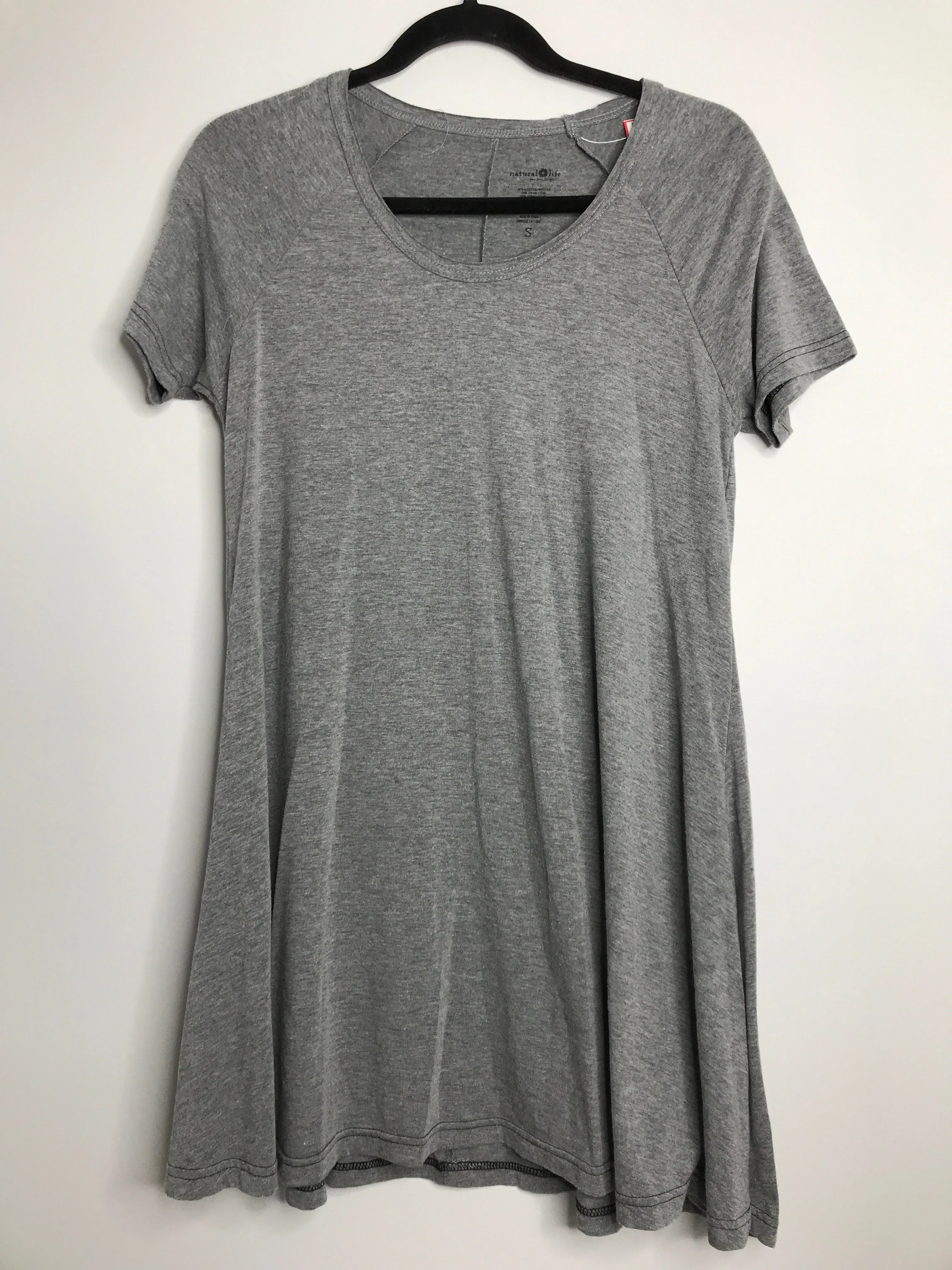 Womens Size Sm Misses Gray natural life Dress