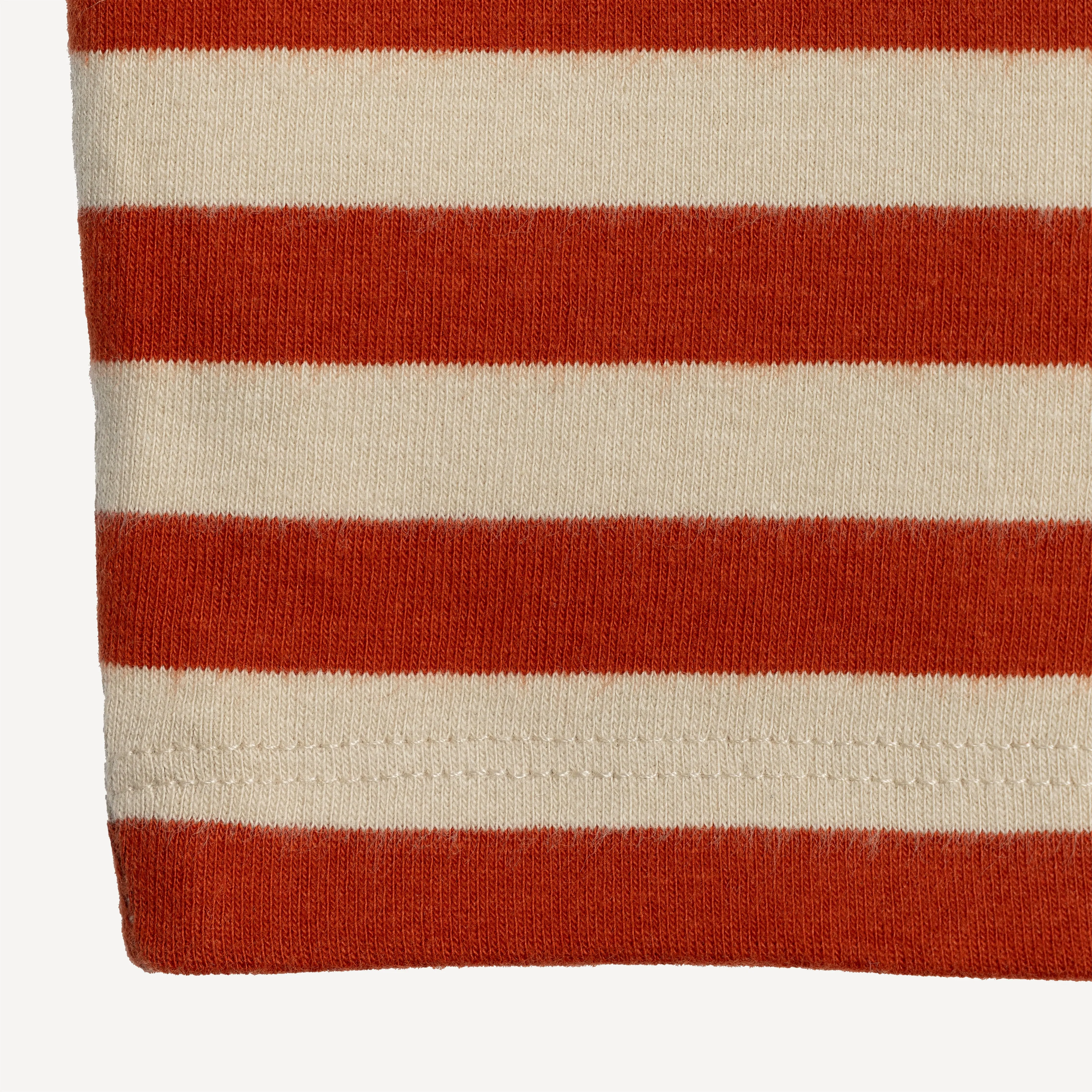 Womens Stripe Skirt - Rooibos Tea / Fog