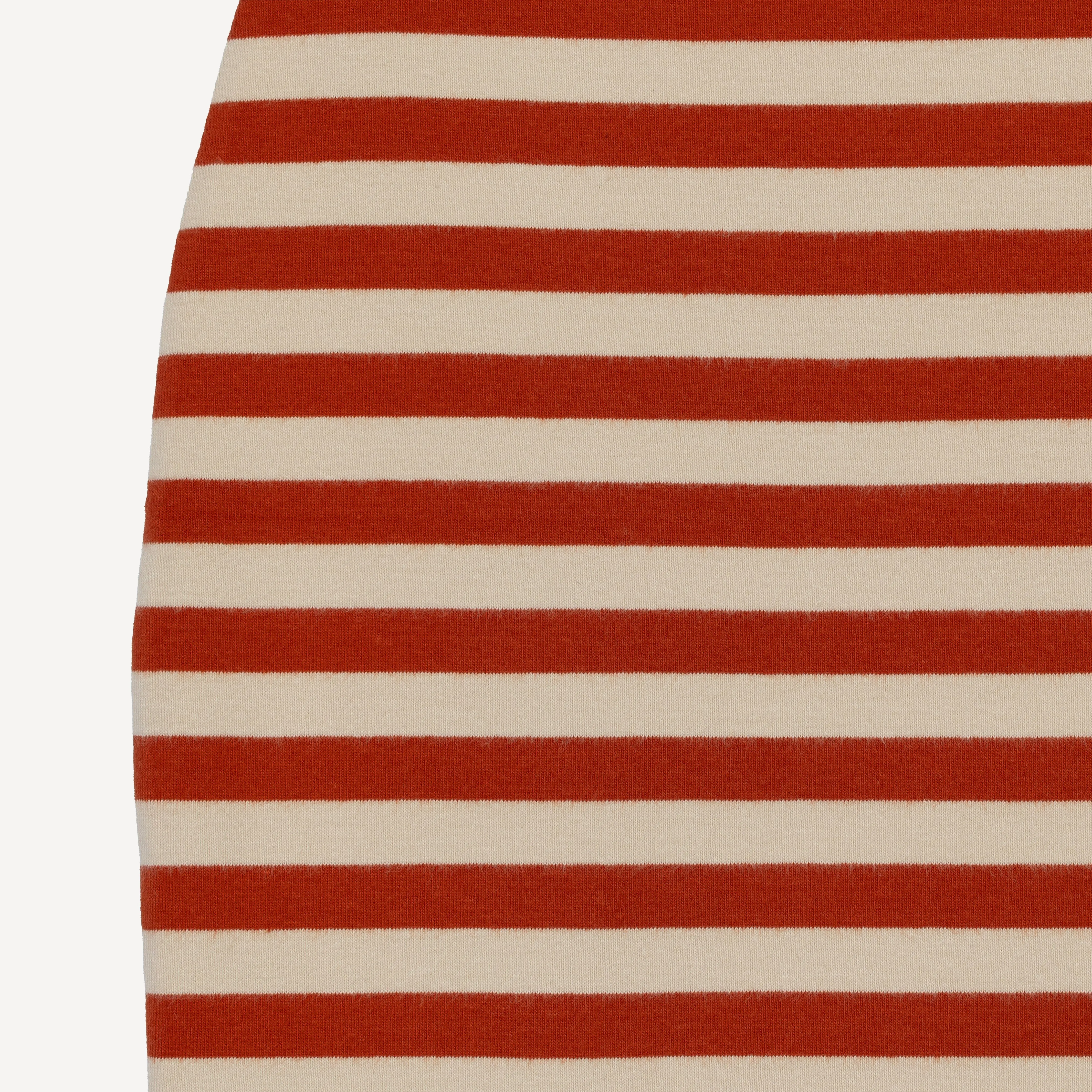 Womens Stripe Skirt - Rooibos Tea / Fog