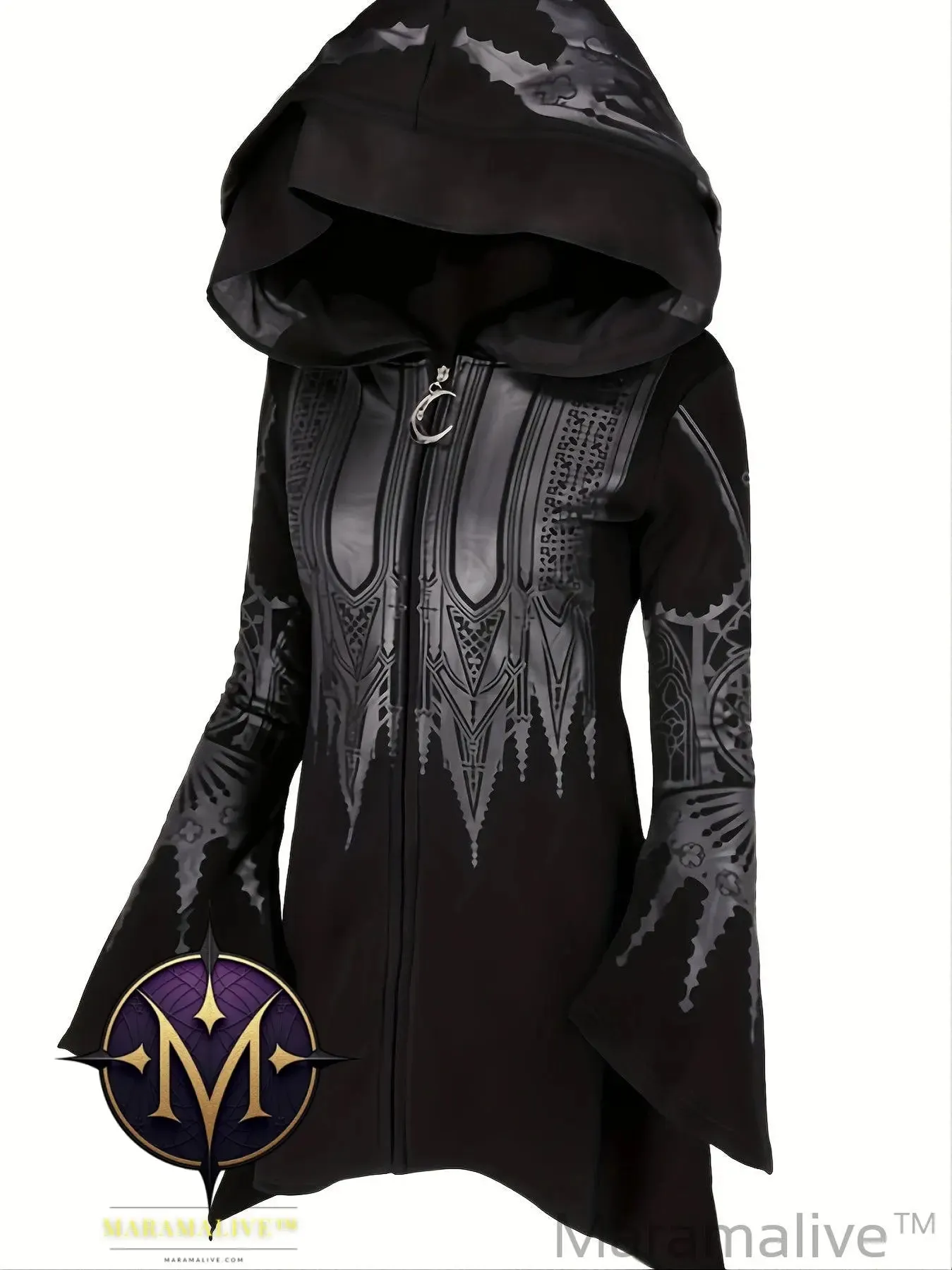 Women's Sweatshirt Casual Irregular Hooded Fashion Loose Hoodie