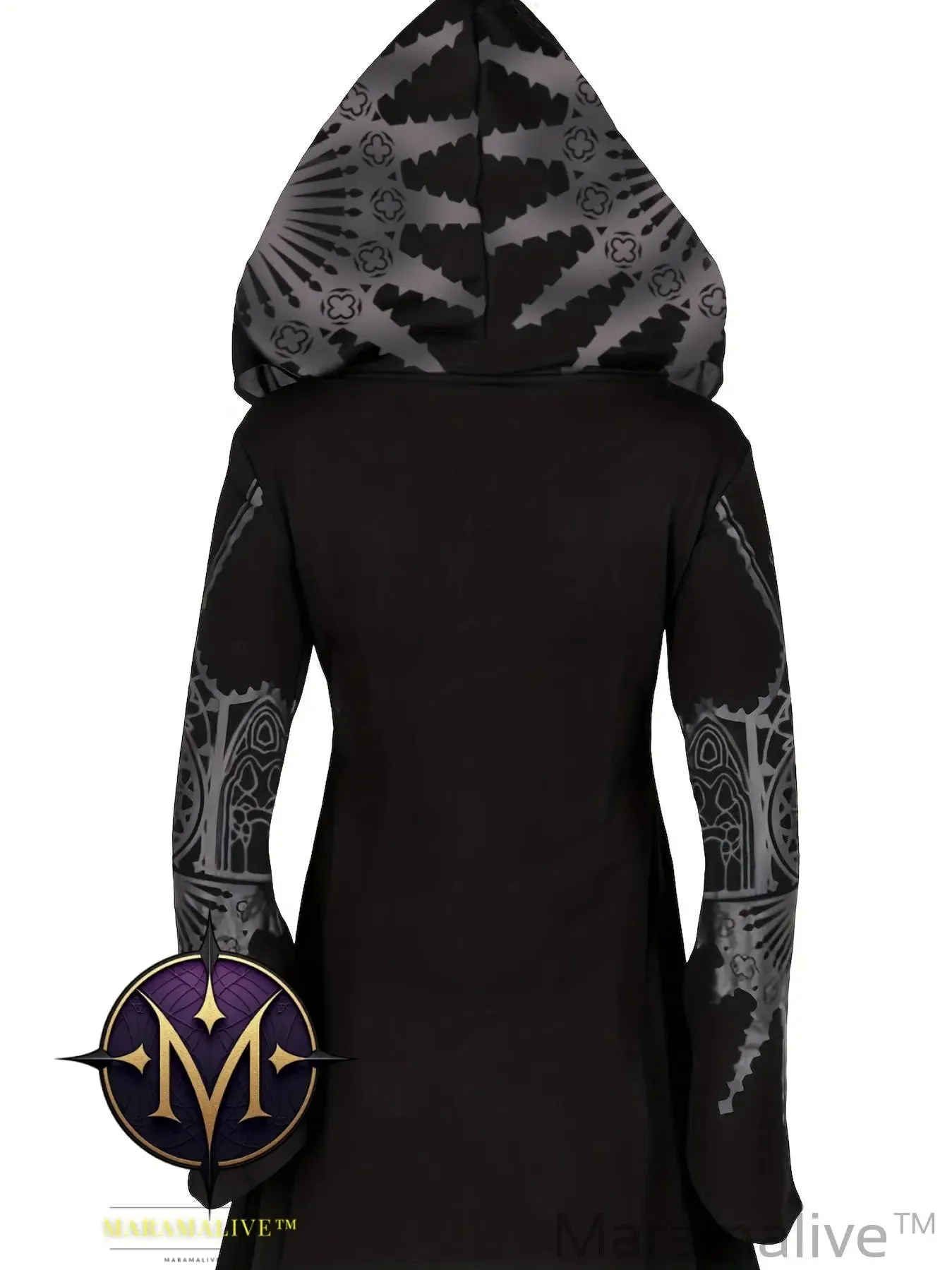 Women's Sweatshirt Casual Irregular Hooded Fashion Loose Hoodie