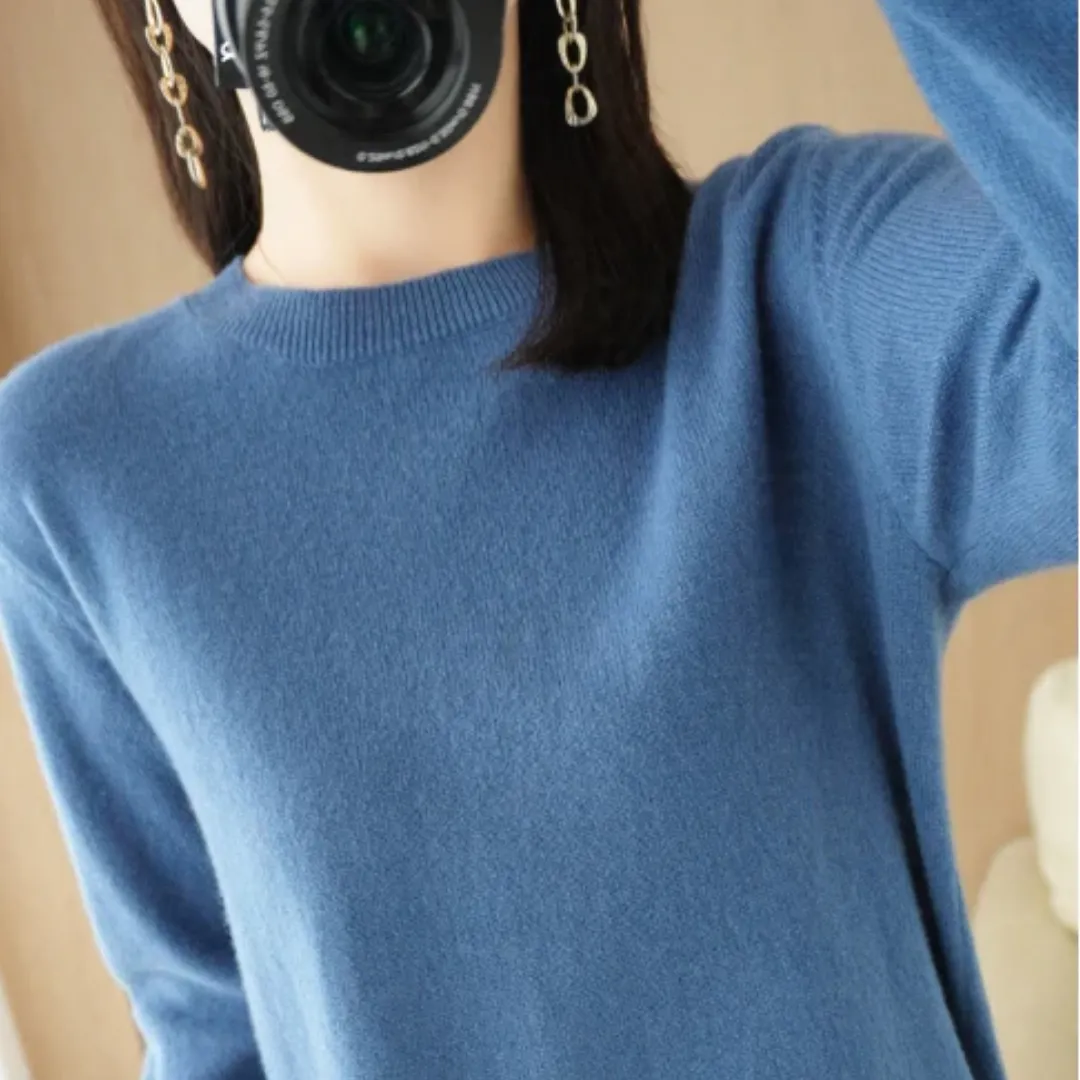 Women's Warm Knitted Sweater | Long