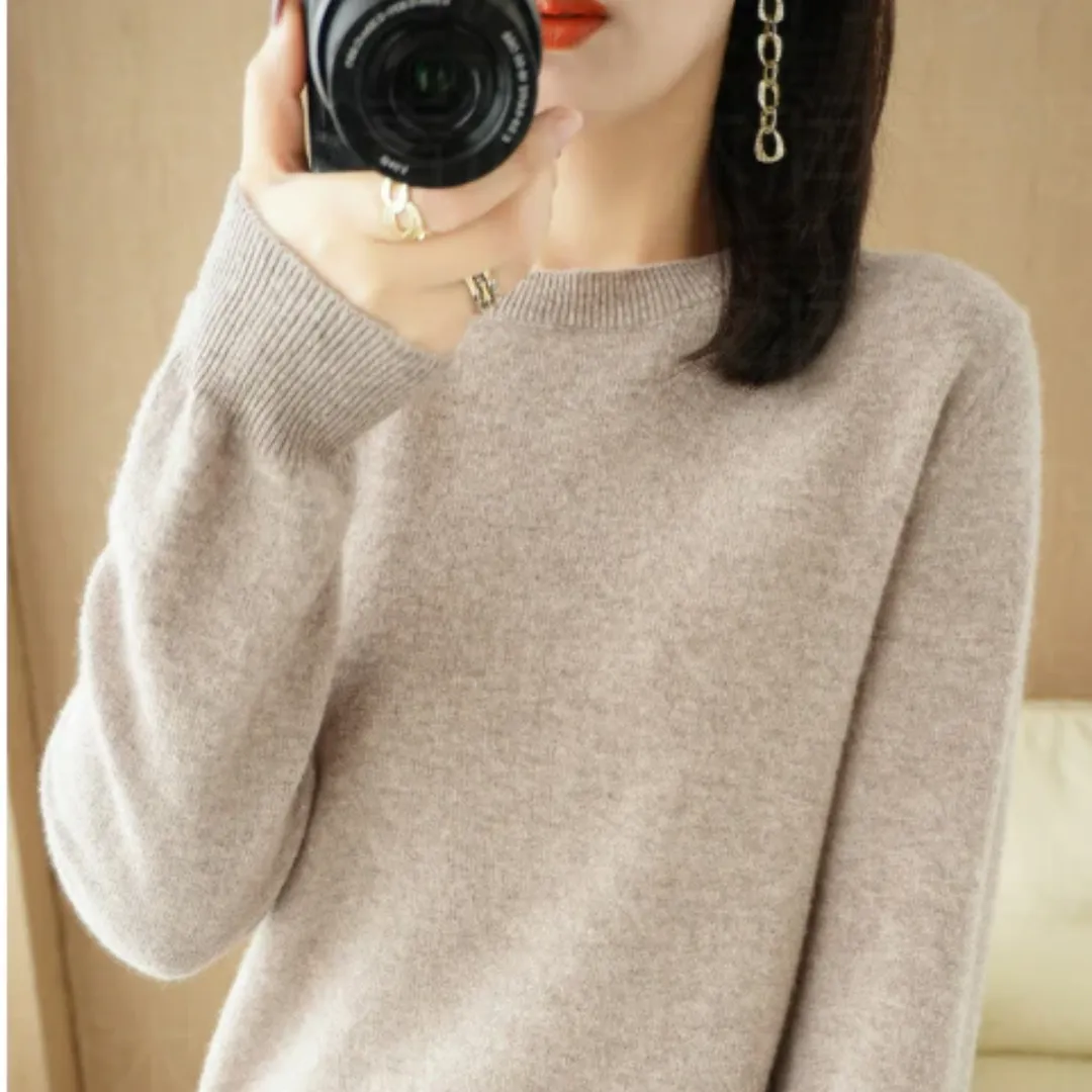 Women's Warm Knitted Sweater | Long