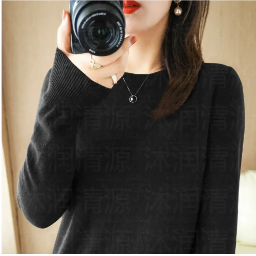 Women's Warm Knitted Sweater | Long