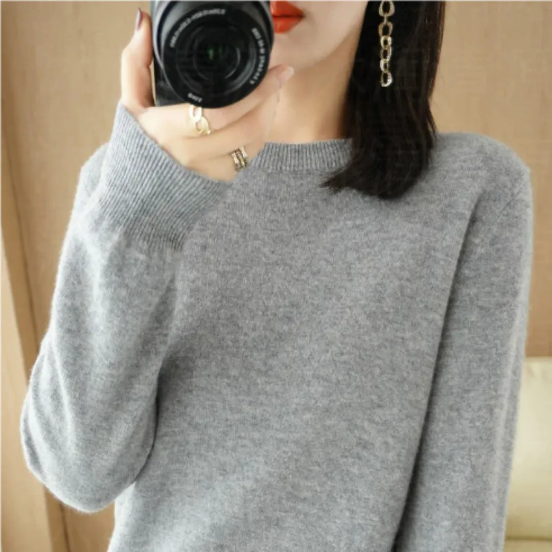 Women's Warm Knitted Sweater | Long