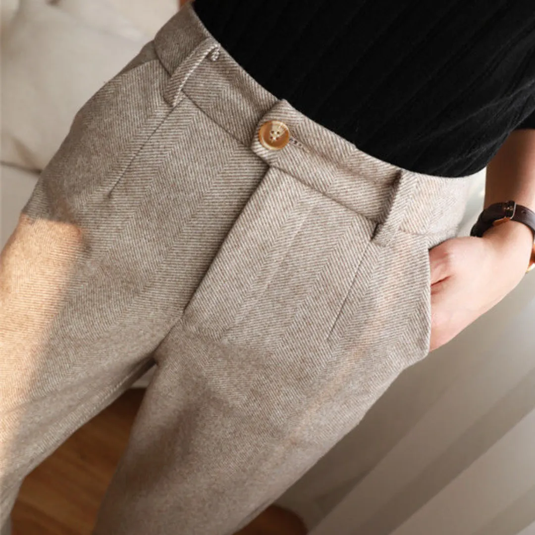 Women's wool pants