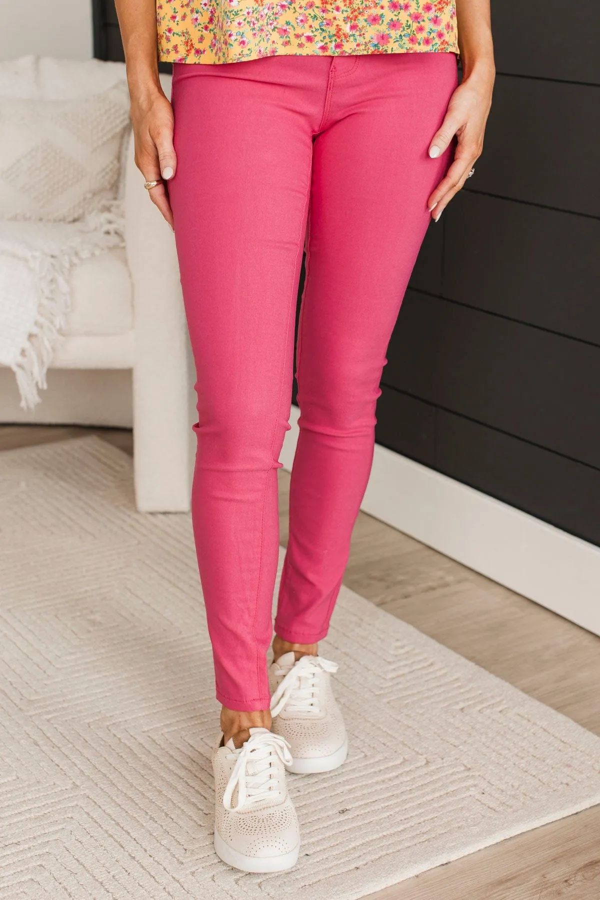 YMI Mid-Rise Jeggings- Brandi Wash