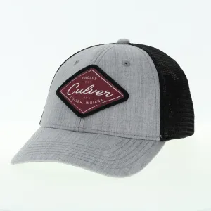 Youth Lo Pro Structured Snapback - Charcoal & Black