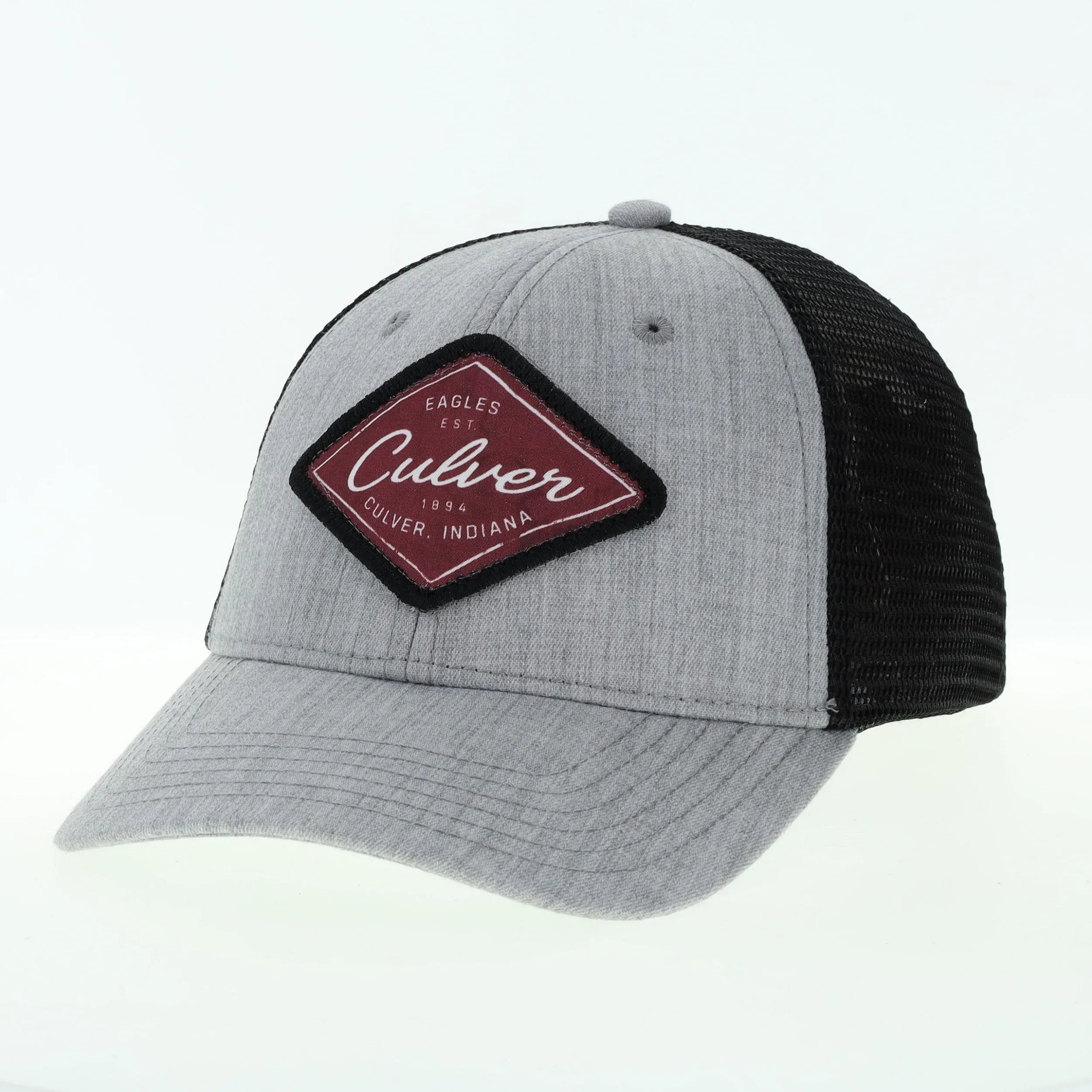 Youth Lo Pro Structured Snapback - Charcoal & Black