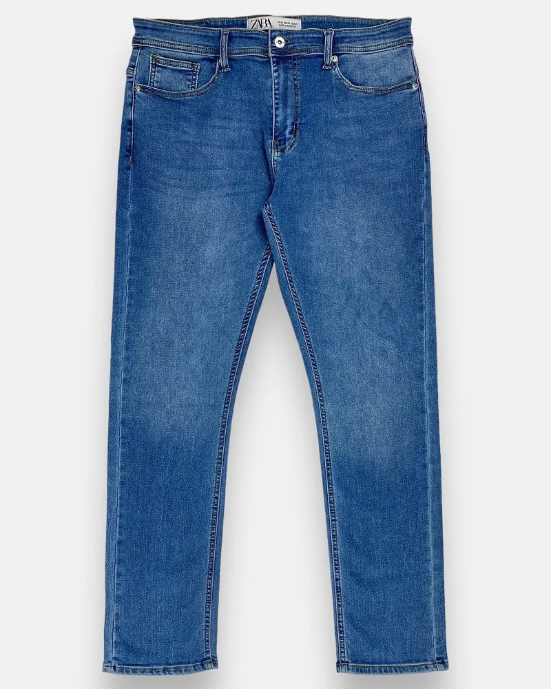 Z.A.R.A Terry Jeans Medium Blue