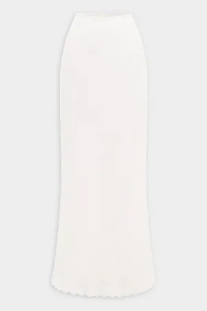 Zayla Skirt in Ivory